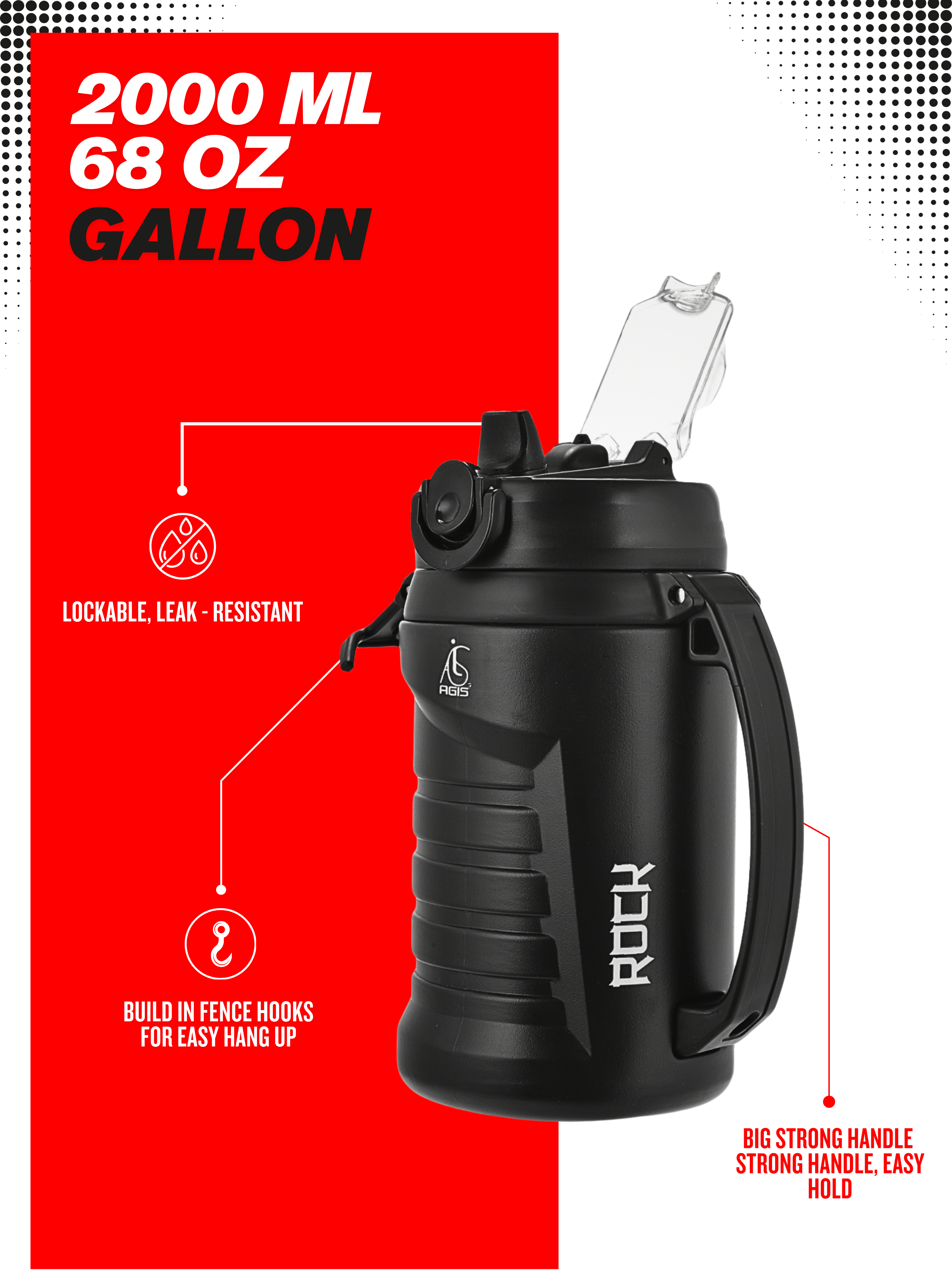 AGIS ROCK Gallon