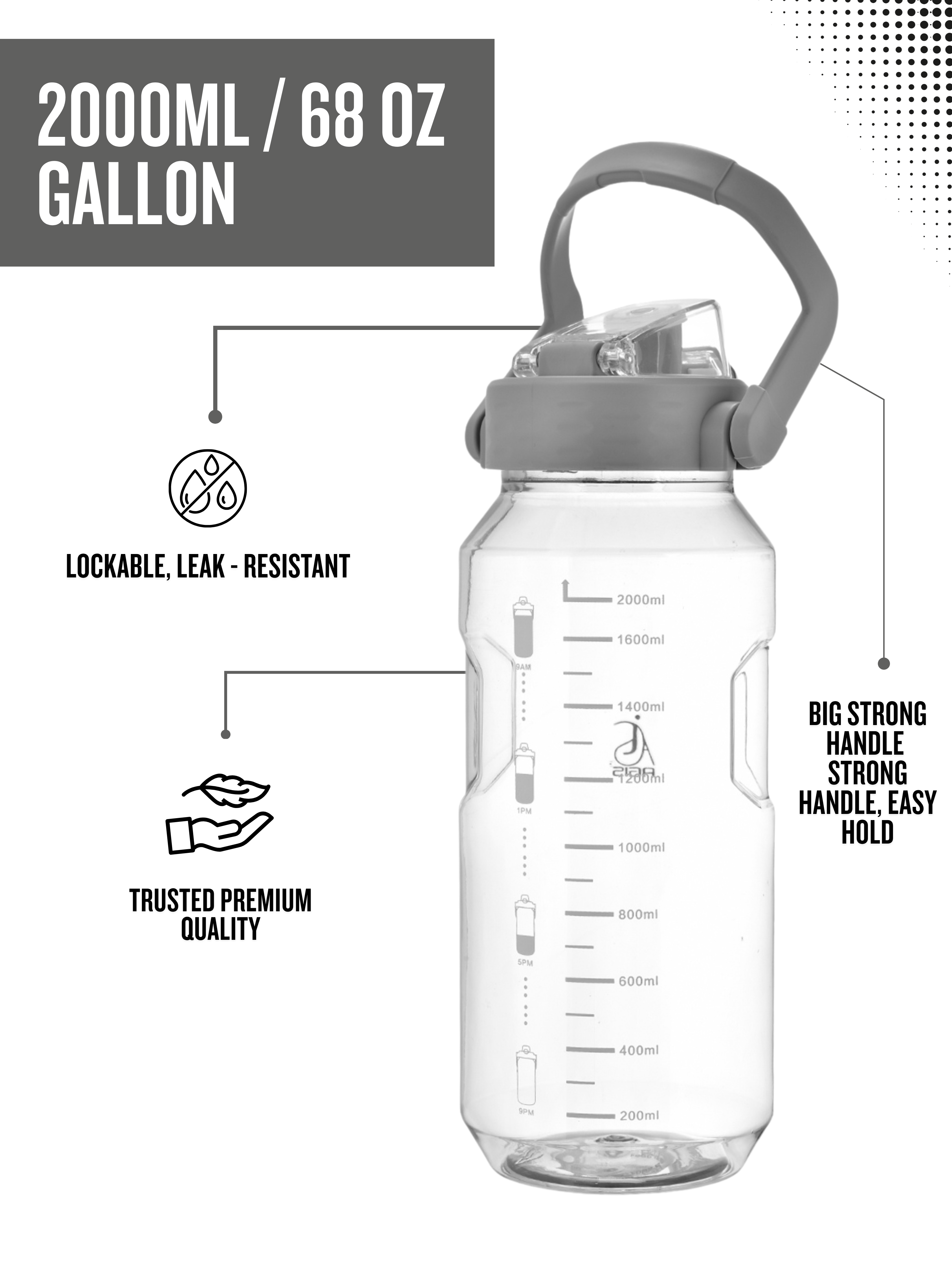 AGIS 2000ml Gallon
