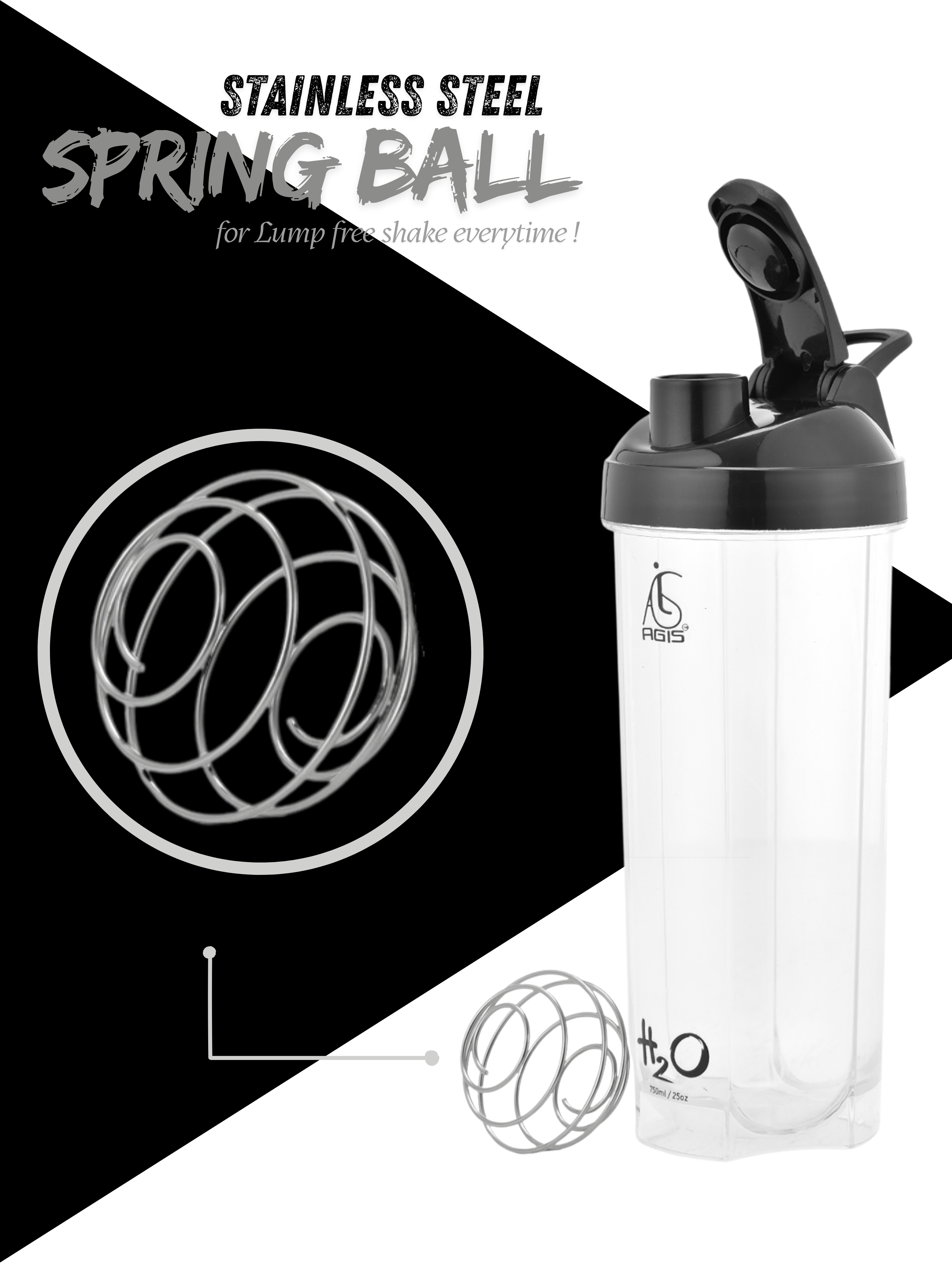 AGIS Aqua H2O Shaker