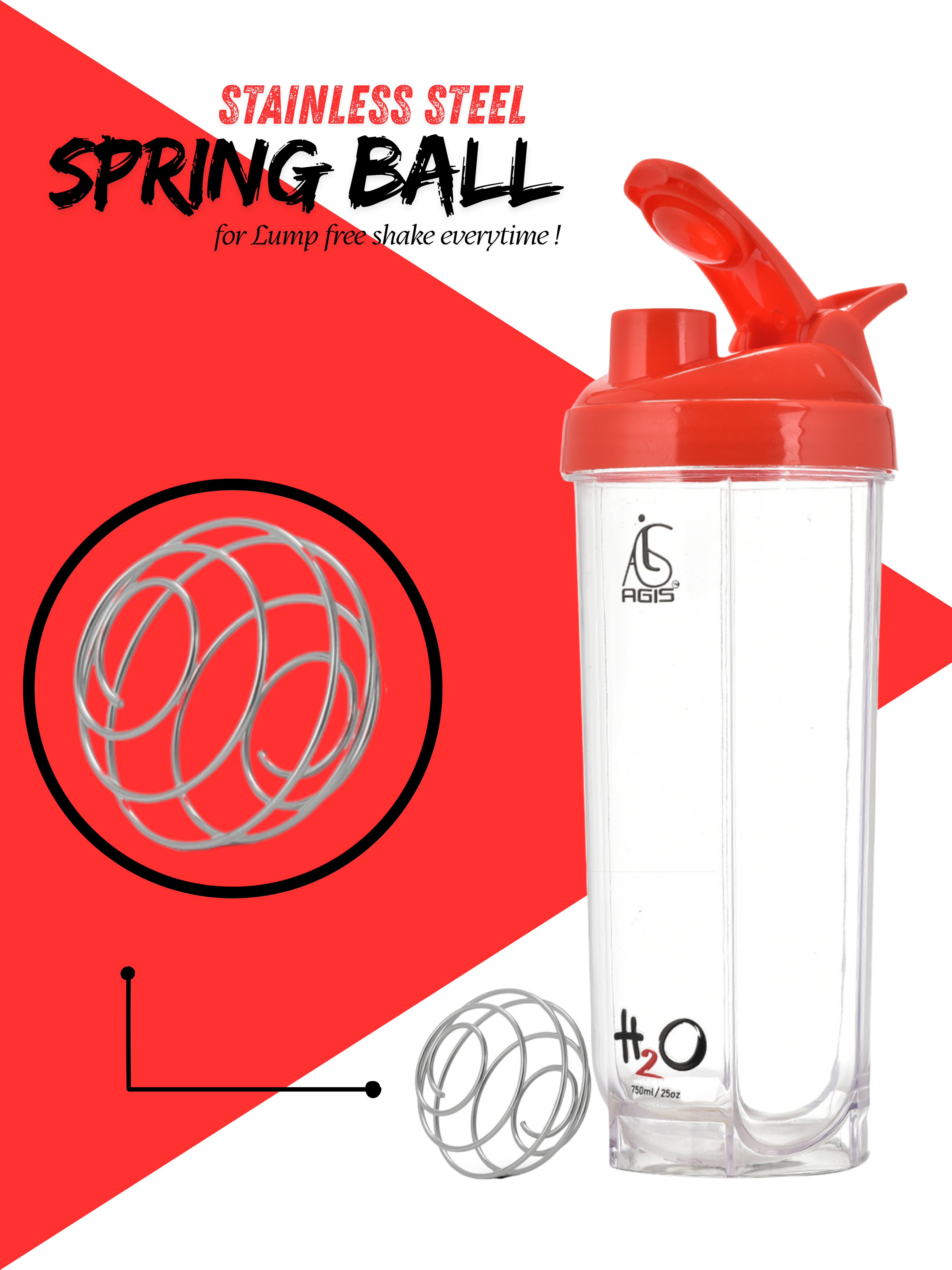 AGIS Aqua H2O Shaker