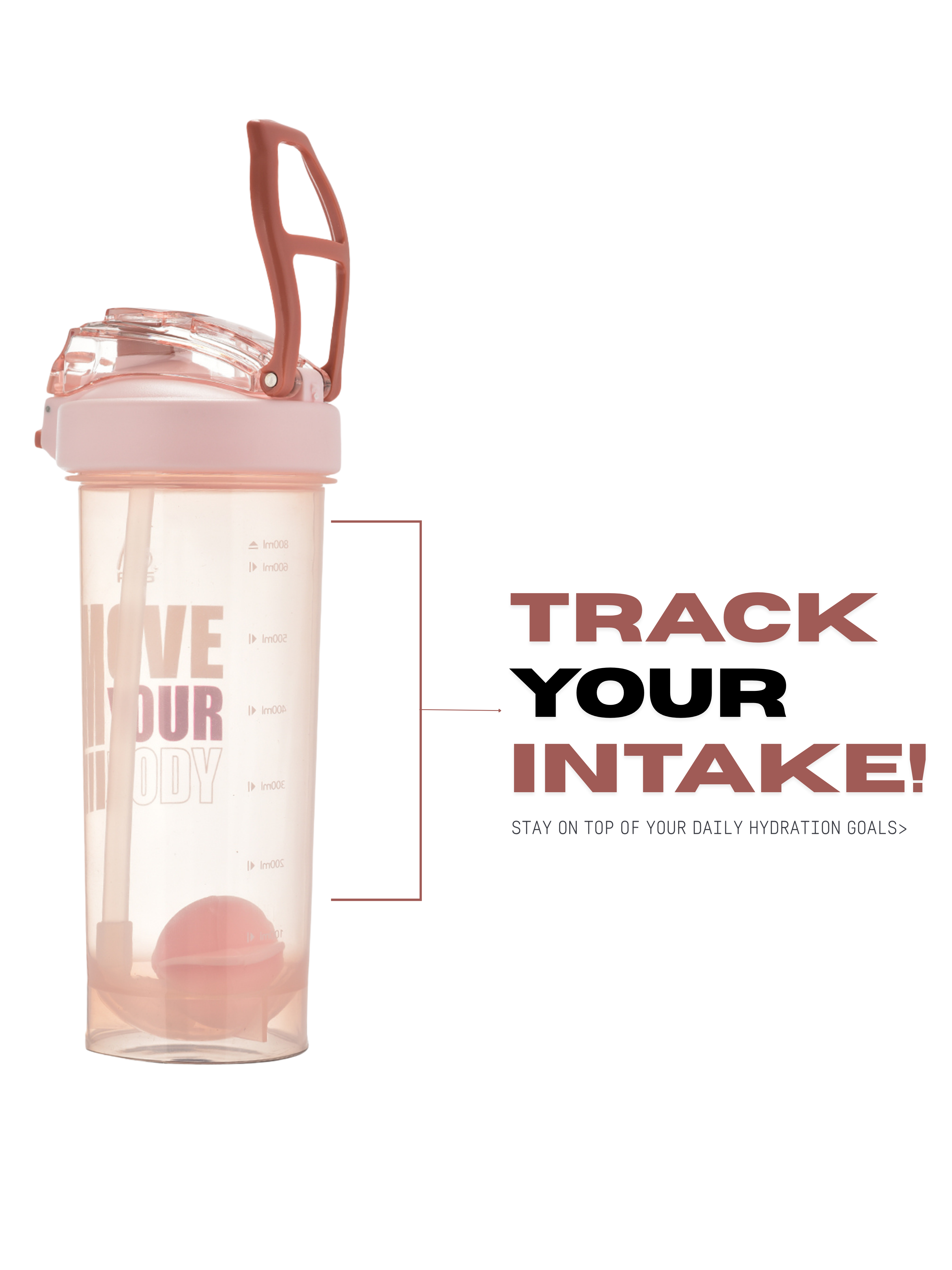 AGIS Sip & Drink 800ml Shaker